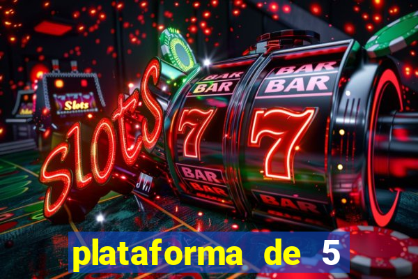 plataforma de 5 reais fortune tiger